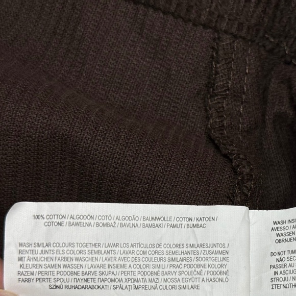 NWT - PRIMARK Corduroy Mini Skirt Denim co. Brown *NEW* with Tag - Size 12 - Picture 9 of 9